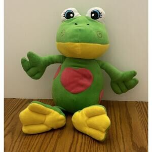 Mardi Gras Frog Plush 16 Inch Stuffed Animal Toy Froggy Plush Appeal